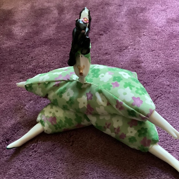 Vintage Poupee Millet Skunkhead Bean Bag Doll - Picture 5 of 8